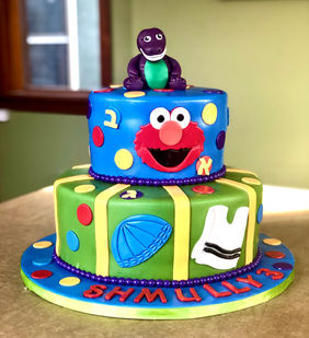 Custom kosher cake by Au Bon Cake in Miami Beach — photo 9