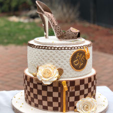 Custom kosher cake by Au Bon Cake in Miami Beach — photo 8